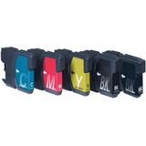 Brother LC-980VALBP multipack zwart + 3 kleuren Inktcartridge (origineel)