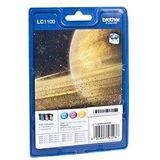 Brother Inktcartridge LC-1100RBWBP 3-kleuren Multipack