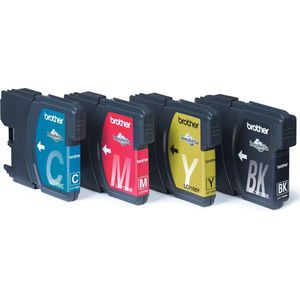 Brother LC 1100VALBP Inktcartridge Cyaan / Geel / Magenta / Zwart