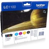 Brother LC1100VALBP / LC 1100 Value Pack - Tintenpatrone Cyan