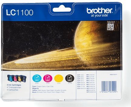Brother LC 1100VALBP Inktcartridge MultiPack
