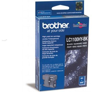 Brother LC-1100HYBK inktcartridge zwart hoge capaciteit (origineel)