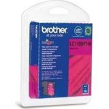 Brother LC-1100HYM - Inktcartridge - Magenta - Hoge Capaciteit - 10,1 ml