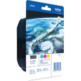 Brother - LC985RBWBP Inktpatroon MultiPack CMY - 260 pagina's - PU=3