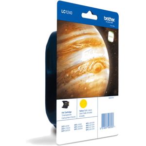 Brother LC1240YBP inktcartridge 1 stuk(s) Origineel Geel