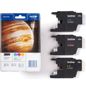 Original Ink Cartridge Brother LC 1240 Tricolour Yellow Cyan