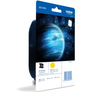 Brother LC1280XLYBP inktcartridge 1 stuk(s) Origineel Geel