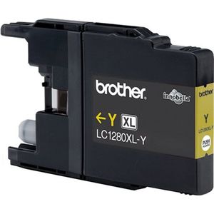 Brother - LC-1280XLY - Inktcartridge - Geel - Hoge Capaciteit - 13.3 ml