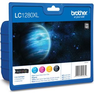 Brother Ink Cartridge Lc-1280Xl Value 1Xlc-1280X