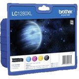 Brother LC-1280XLVALBP - Inktcartridge / Zwart / Geel / Magenta / Cyaan / Hoge Capaciteit