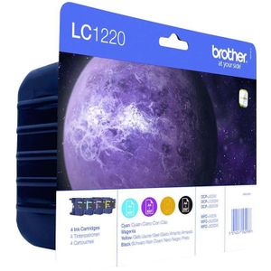 Brother LC-1220VALBP multipack 4 inktcartridges (origineel)