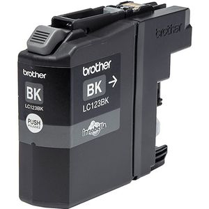 Brother Inktpatroon Lc-123bk Zwart (lc123bkbprf)