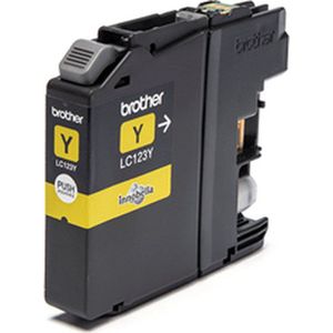 Brother LC123Y inktcartridge 1 stuk(s) Origineel Geel