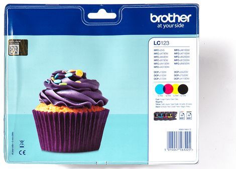 Brother - LC-123 - Cartridges Combo Pack - Kleur en Zwart-Wit
