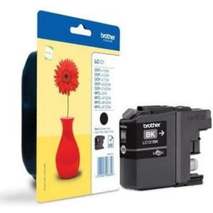 Brother LC121BKBP inktcartridge 1 stuk(s) Origineel Zwart