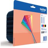 Brother LC 223VALBPDR Inktcartridges Zwart / Cyaan / Magenta / Geel