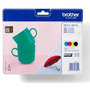 Brother LC-227XLVALBP Inktcartridge - Zwart, Cyaan, Magenta, Geel - Origineel
