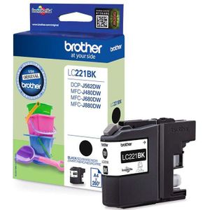 Brother LC-221 multipack 4 inktcartridges (origineel)