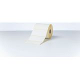 Brother BDE-1J050102-102 printeretiket Wit Zelfklevend printerlabel