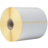 Brother BDE-1J050102-102 printeretiket Wit Zelfklevend printerlabel