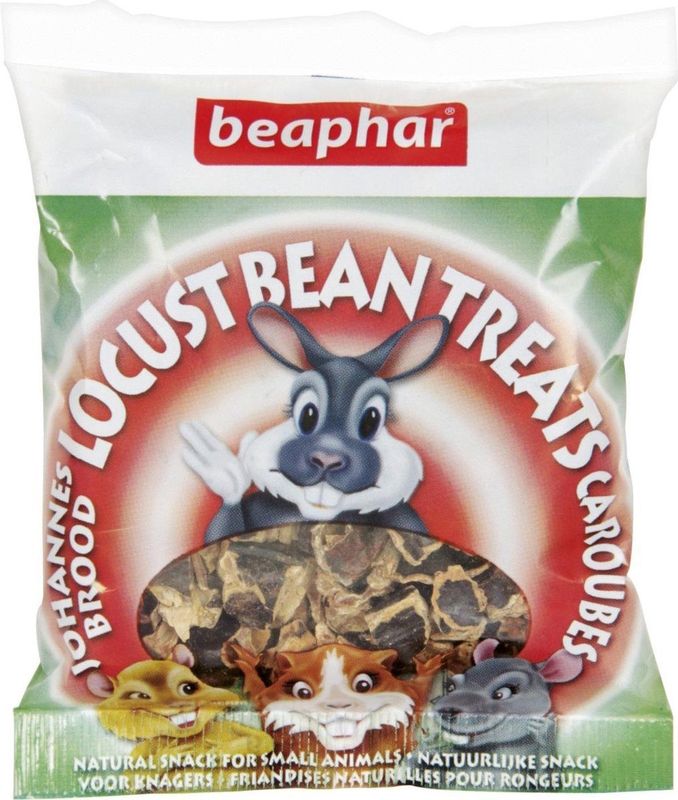 Beaphar Johannesbrood - 85 Gr - Knaagdiersnack