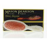 Mason Pearson - Pocket Nylon N4 - Haarborstel - Inclusief Handvat - Handgemaakt