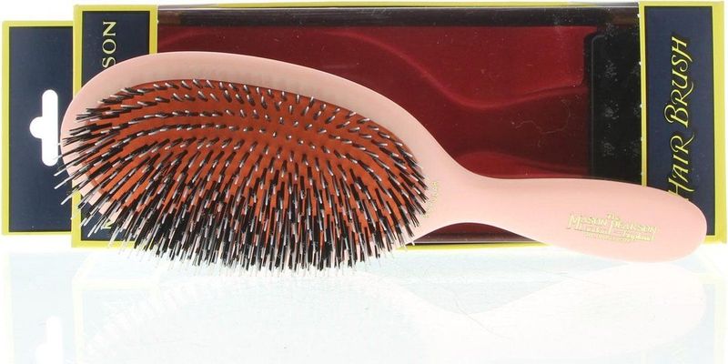 Mason Pearson - Haarborstel - Varkenshaar/Nylon - Inclusief Reinigingsborstel