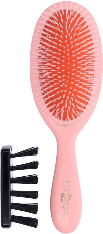 Mason Pearson - Universal NU2 - Haarborstel - Pink - Nylon en Natuurlijke Haren