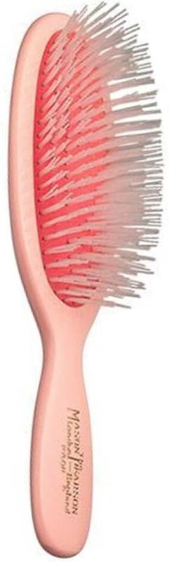 Mason Pearson - Haarborstel - Handvat 17,5cm - Rubber - Natuurlijke Haren