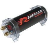 Renegade - RX1200 - Power Cap - 1,2 Farad - Buffercondensator voor Autostereo-installaties