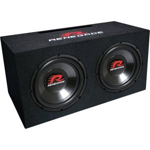 Renegade - RXV1002 - Auto HiFi Subwoofer - Zwart - 1000 W