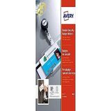 Avery Zweckform Namensschilder 90x54 mm mit Jojo-Band 10 Stück transpa