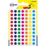 Avery Etiketten Rond 8 Mm Fsc-papier 420 Stuks