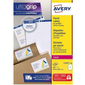 Avery Zweckform L7167-100 verzendetiketten A4 199,6 x 289,1 mm wit (100 etiketten)