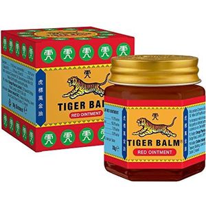 Tiger Balm Rode zalf 30g - Tijdelijke verlichting van kleine spierpijn en pijn
