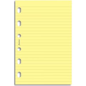 Filofax 213010 Pocket notitiepapier, gelinieerd, geel