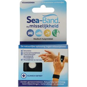 Sea Band - Bij Misselijkheid - 2 Stuks - Medisch Hulpmiddel
