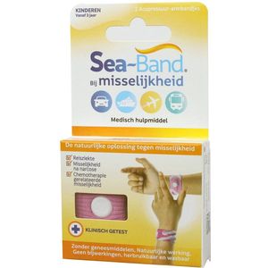 Sea Band - Polsband - Roze - Nylon, Elastaan - Medisch Hulpmiddel