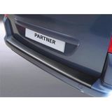 RGM ABS Achterbumper beschermlijst passend voor Peugeot Partner 2008- (voor gespoten bumpers) Zwart