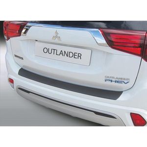 Bumper Beschermer Passend Voor Mitsubishi Outlander Phev 2015- Zwart Mitsubishi Rgm Gr Rbp881