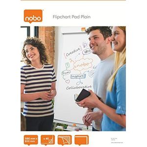 Nobo Flipchart Pad, A1, effen, 40 vellen, 34631165