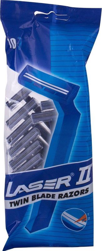 Laser 2 Scheermesjes - wegwerp - 10 stuks