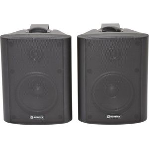 Adastra - BC4-B - Stereo Speakers - Zwart - 140 Watt - Set van Twee