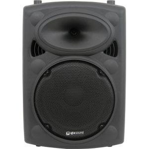 Qtx - QR10 - Passieve Luidspreker - Zwart - Lichtgewicht - 300W