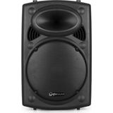 Qtx - QR12 - Passieve PA Luidspreker - Zwart - ABS Behuizing - 600W