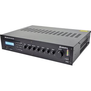 Adastra - RMC120 - 5 Kanaals 100V Mixer Versterker - 120W - Met CD/USB/SD/FM