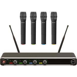 Chord - NU4-H - Draadloos Microfoon Systeem - 4 Kanaals - UHF