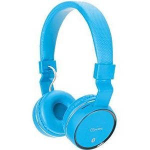 AV:Link - Wireless Bluetooth Hoofdtelefoon - Blauw - Draadloos - Ingebouwde FM-Radio