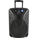 QTX - Busker-10 - Bluetooth Speaker - Zwart - USB/SD/FM - Inclusief Microfoon