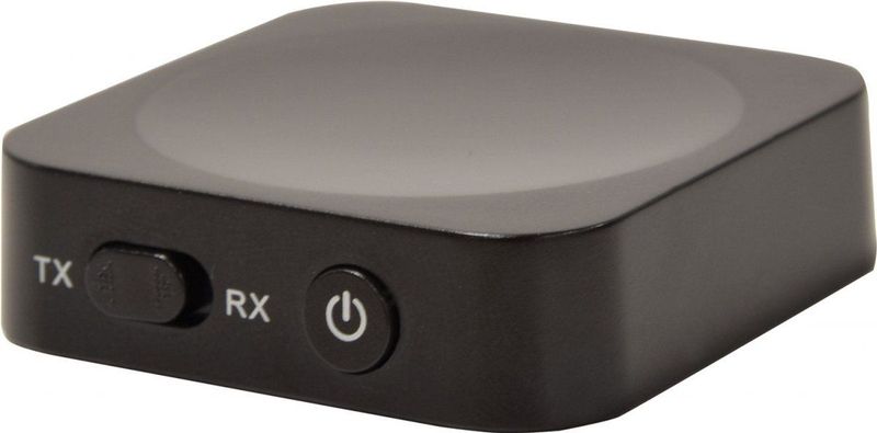 AV:Link BTTR2 2-in-1 Draadloze Bluetooth Audio Zender - Compact - Zwart